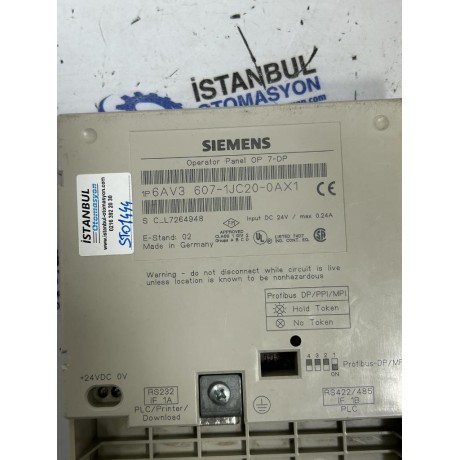 SIEMENS 6AV3 607-1JC20-0AX1